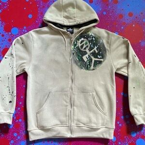 All Paint and Glow Paint “Money” Hoodie